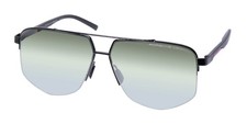 NEW PORSCHE DESIGN P8943 SUNGLASSES MENS METAL  PLASTIC A ITALY BLACK 63-12-145