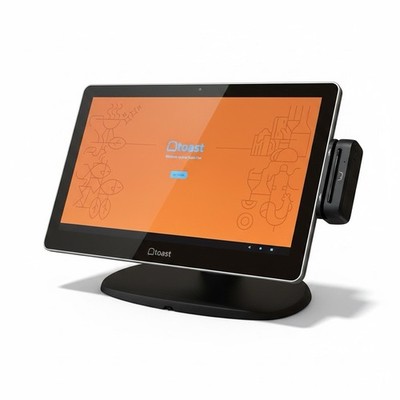  USED  Toast TT200 Flex POS Touch Screen W/ Power Cord & Direct Tap READ DESC