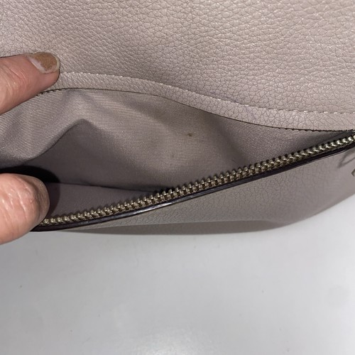 BORSA A TRACOLLA COACH ELLE GRANDE HOBO IN PELLE CON ACCENTI DI CRISTALLI POLVERE DI STELLE - Foto 6 di 12
