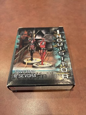 Warhammer 40k Inquisitor Severina & Sevora - open box