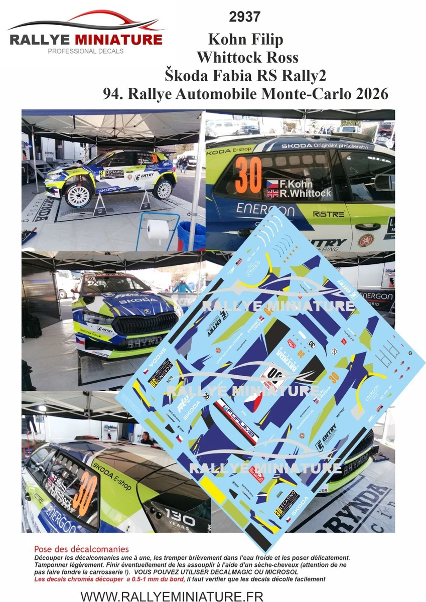 Rallye Monte-Carlo : Plaque publicitaire en métal