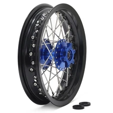 TARAZON 14x2.15 Spoked Rear Wheel Rim Blue Hub For Talaria Sting For Talaria XXX