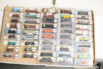 N Scale HOPPER CAR GN BN NYC UP LN PRR NYC RDG CR NP SF cars sold individually
