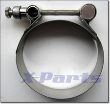 Large Bande de Serrage Clamp 70-80mm Inox pour Tuyaux Turbo Neuf