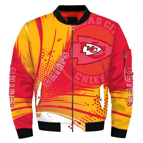 Kansas City Chiefs Men's Flight Bomber Jacket