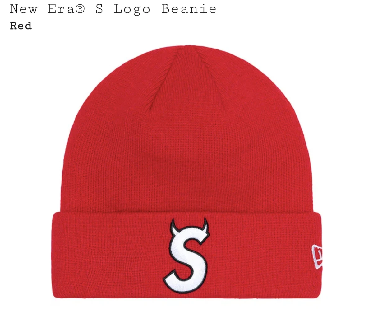 Supreme x New Era S Logo Beanie | eBay