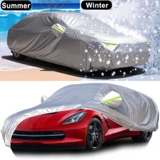 Full Car Cover All Weather Protection for Ford Mustang GT Outdoor Waterproof UV