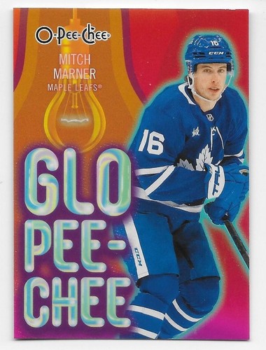Mitch Marner #GLO-20 2024 O-Pee-Chee Glo-Pee-Chee card