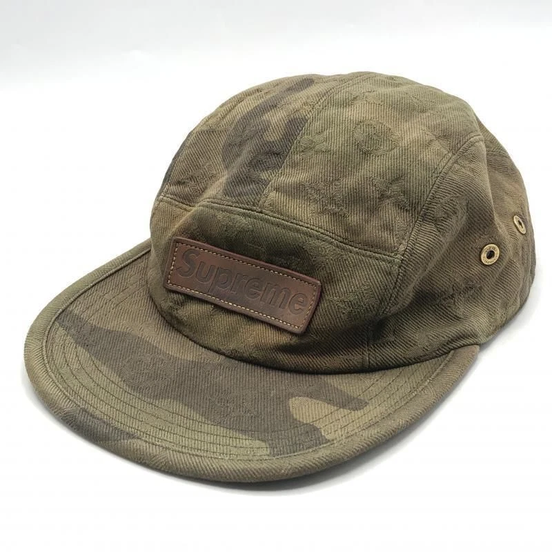 Casquette de baseball Supreme Louis Vuitton Box Logo MP1875 kaki 61 cm du Japon