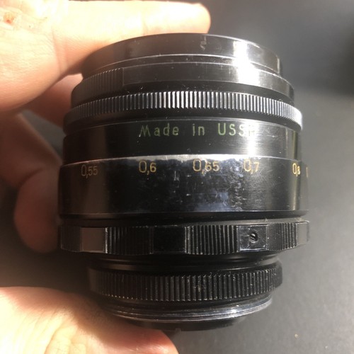 Helios 44 2 58mm f2 Russian USSR Portrait Bokeh Lens W/ Pentax Adapter