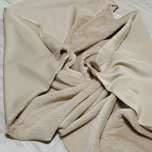 SOFT MINK FAUX FUR 10MM LONG HAIR LAMBY PLUSH DOLL CLOTH FABRIC SOLID MATTE 60"W - Picture 57 of 149
