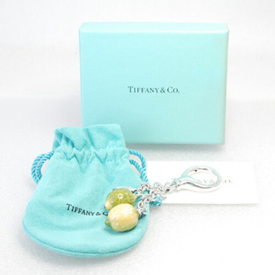 Tiffany Schlüsselanhänger Schlüsselring extrem selten 925 Zitrone & Limette Silber