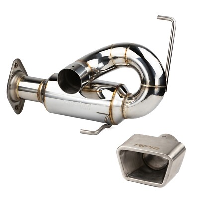 RPM 3'' Sport Muffler W/ 3'' Brushed Tip Polaris RZR Pro R Troy Lee Designs Ed 23