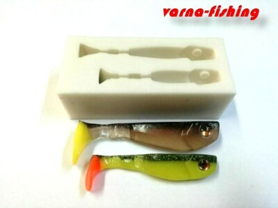 Soft Plastic Lure Making Kit New Sawamura One'Up Shad Fishing Soft