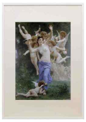 Invation Bouguereau A3 A4 gerahmter Druck Bild