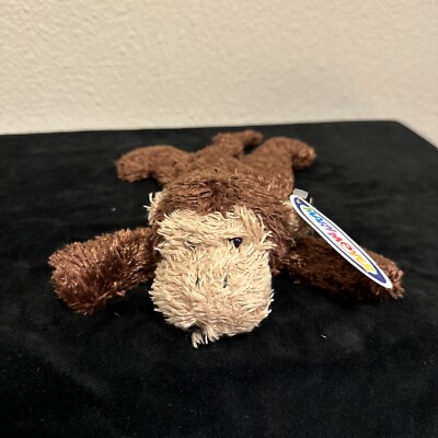 2001 Mary Meyer Floppy Monkey Stuffed Animal 9  Curly Plush Fur Floppy Bean Bag