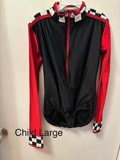 Child Large Leotard Long Sleeve Semi Custom Race Theme