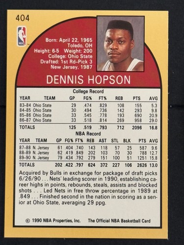 1990-91 Hoops Basketball Cards Complete Your Set U-Pick (#'224-440) NM to Mint - Foto 358 di 430