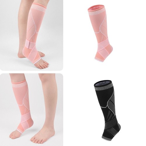 Support Compression Socks Leg Calf Foot Sleeve Recovery Relieve Varicose Veins - Picture 5 of 11