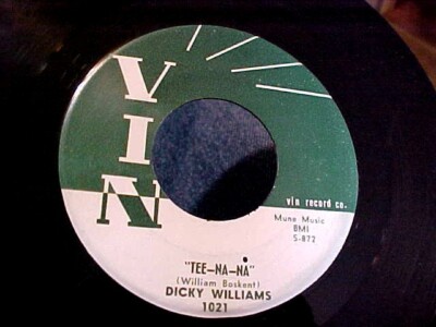 Dicky Williams - 1960 ROCK/BLUES - EX/NM VINYL & GREAT AUDIO - Tee-Na-Na