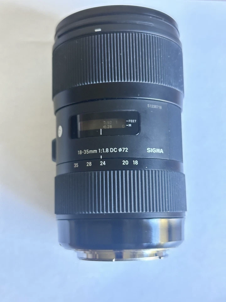 Sigma 18-35mm f 1.8 DC HSM Art Lens FOR Sigma SA Mount - Image 2 of 4