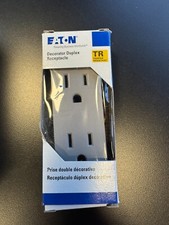 Eaton TR1107GY-BOX Duplex Recepticle Grey - 87 TOTAL