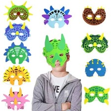 11pcs Dinosaur Disguise Birthday/ Halloween Party Supplies Costume Kids Prop NEW