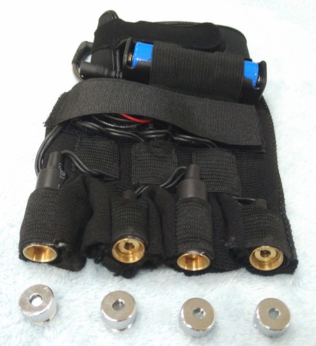 Stage beam Laser lights gloves Multi beam Laser Glove Disco DJ Party Laser Beam - Picture 2 of 6