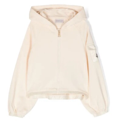 Moncler Enfant Logo Patch Cropped Jacket Infant To Big Girls Pick Size Coat. NWT