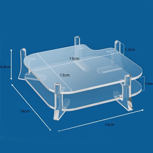 Support Acrylique pour Mac Mini M4/M4Pro, Base de Bureau pour Mac Mini4 Accessoires - Photo 13/13