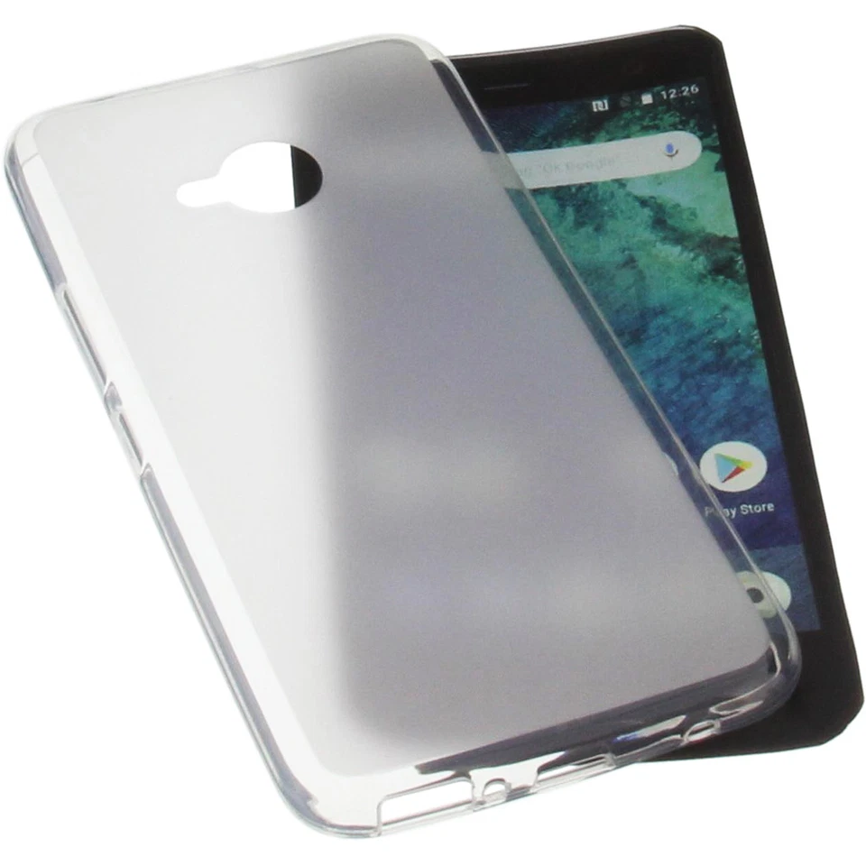 Custodia per HTC U11 Life Custodia Cellulare TPU Gomma Custodia Trasparente - Immagine 2 di 4