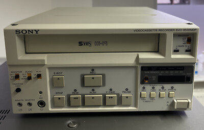☆SONY S-VHSビデオデッキ SVO-9500 業務用 ケーブルリモコン付☆
