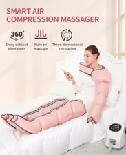 Air Compression Leg Massager, Blood Circulation, Compression therapy for legs