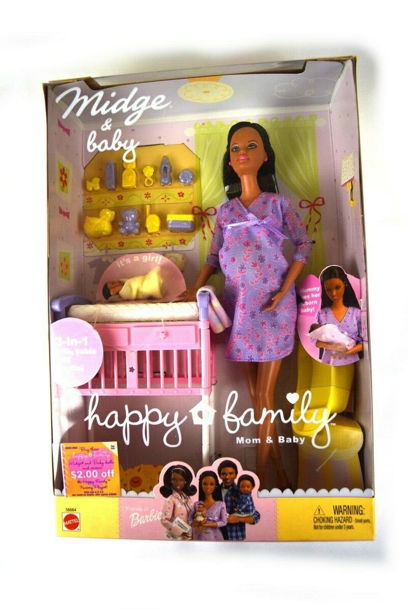 Barbie Midge And Baby Happy Family (56664) for sale online