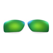 Walleva Emerald Polarized Replacement Lenses for Oakley Big Taco OO9173