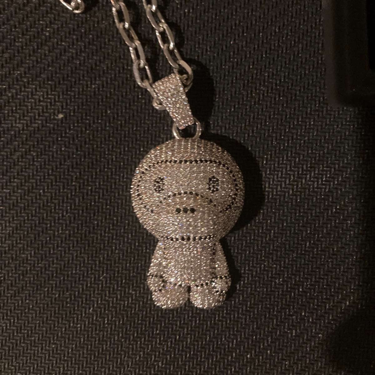 A BATHING APE MILO CRYSTAL STONE NECKLACE Sliver 61cm | eBay A BATHING APE MILO CRYSTAL STONE NECKLACE Sliver 61cm | eBay
