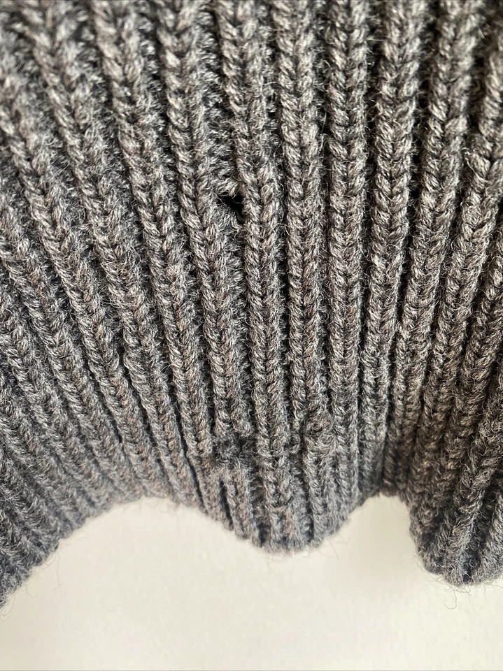 Suéter Tejido Lana Media Luna Polo Ralph Lauren Vintage Años 90 Grande Años 90 Foto 3 de 4