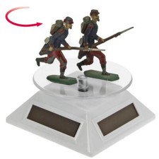 PIATTO ROTANTE A ENERGIA SOLARE PER OGGETTI MILITARI - COLORE A SUA SCELTA