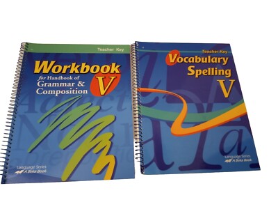 A Beka Book Language Series 4th Edition Homeschooling Curriculum Grammar English