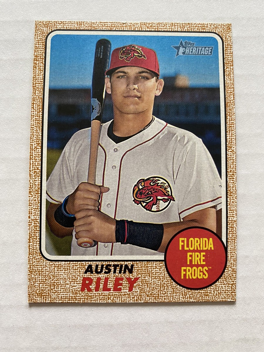 2017 Topps Heritage Minor Leagues Austin Riley #170 - Atlanta 