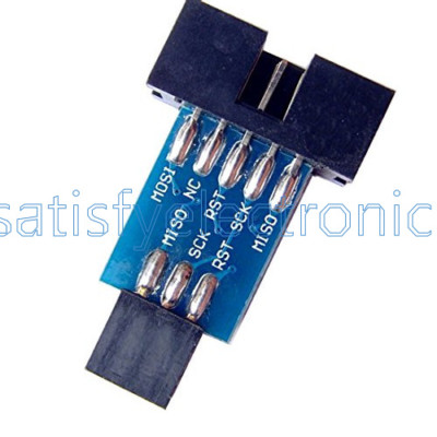 10 Pin Convert to Standard 6 Pin Adapter Board F ATMEL AVRISP USBASP STK500