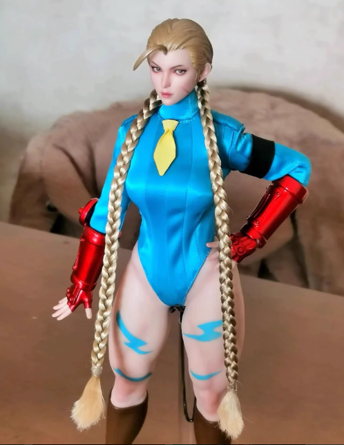 PLAY TOY P020-B Fighting Girl Female Warrior Cammy Movable 1 PLAY TOY P020-B Fighting Girl Female Warrior Cammy Movable 1