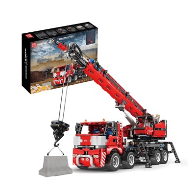 Mould King 17003 RC All Terrain Mobile Piling Platform 2828pc Building Brick Set