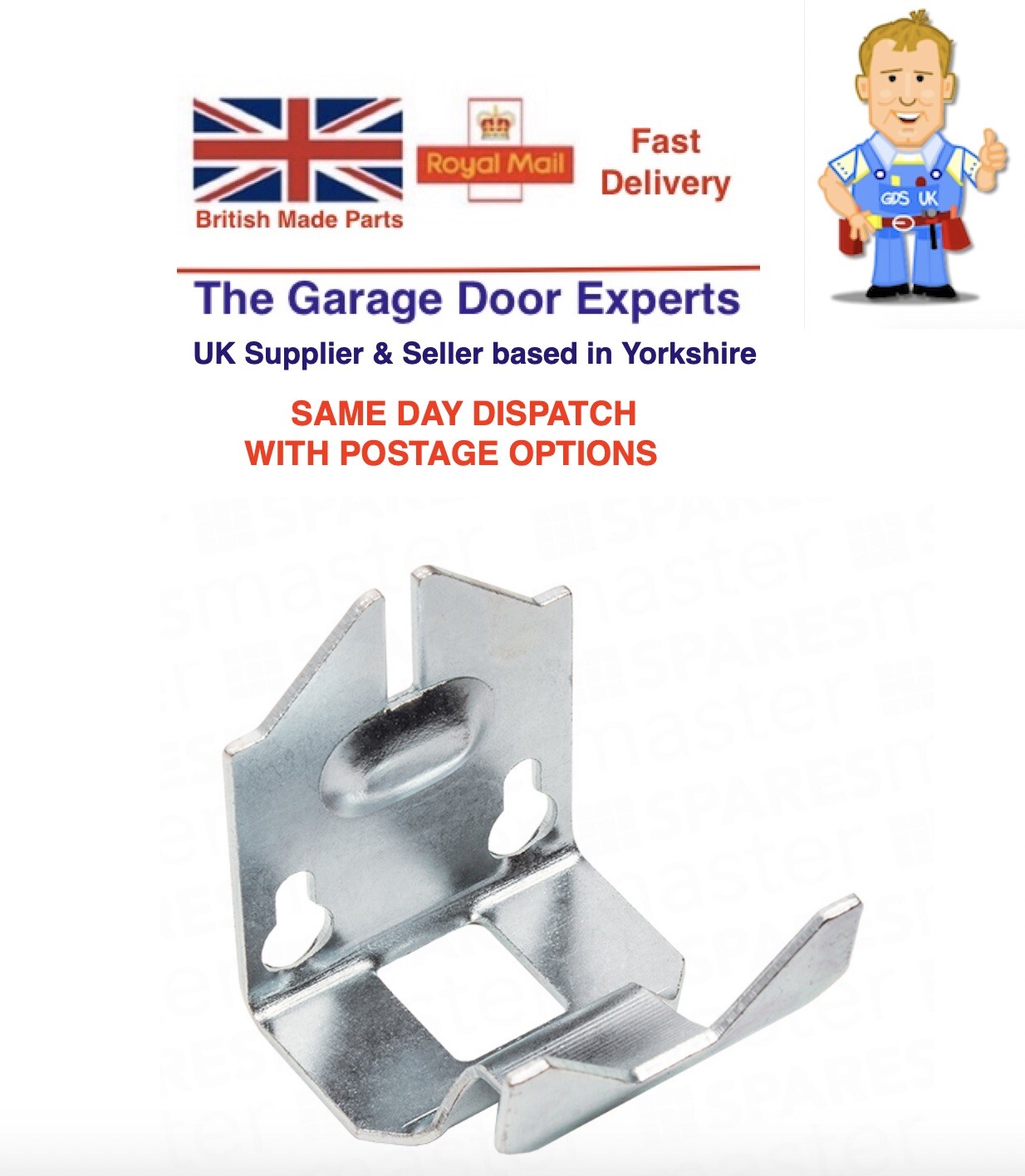Garage Door Lock TOP LATCH CABLE Universal SPRING SUPPORT BRACKET