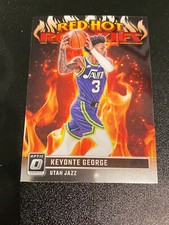 2023-24 Donruss Optic Keyonte George Red Hot Rookies Basketball Card