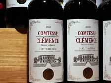12 Flaschen 2020er Château Comtesse Clémence, Haut-Médoc, Bordeaux WF 98/100