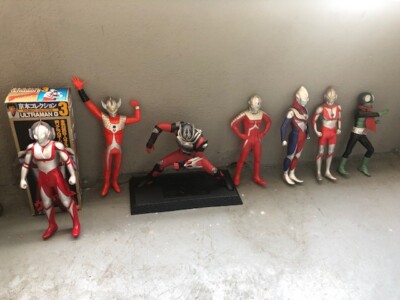 Big 18 Inch Kyomoto Ultraman Vinyl Figures Bandai Vintage Godzilla 
