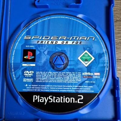 Spiderman Friend or Foe PlayStation 2 Spiel (NUR DISC)