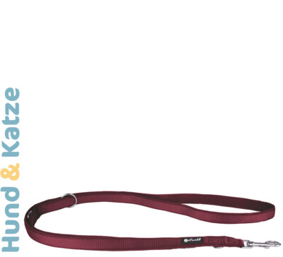 PETLANDO MESH-FÜHRLEINE 230 CM, VERSTELLBAR, LEICHT, 3 BREITEN, 10 FARBEN