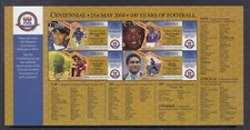Ghana 2004 $5.40 100 Years Centenary FIFA Football, Miniature Sheet, MUH